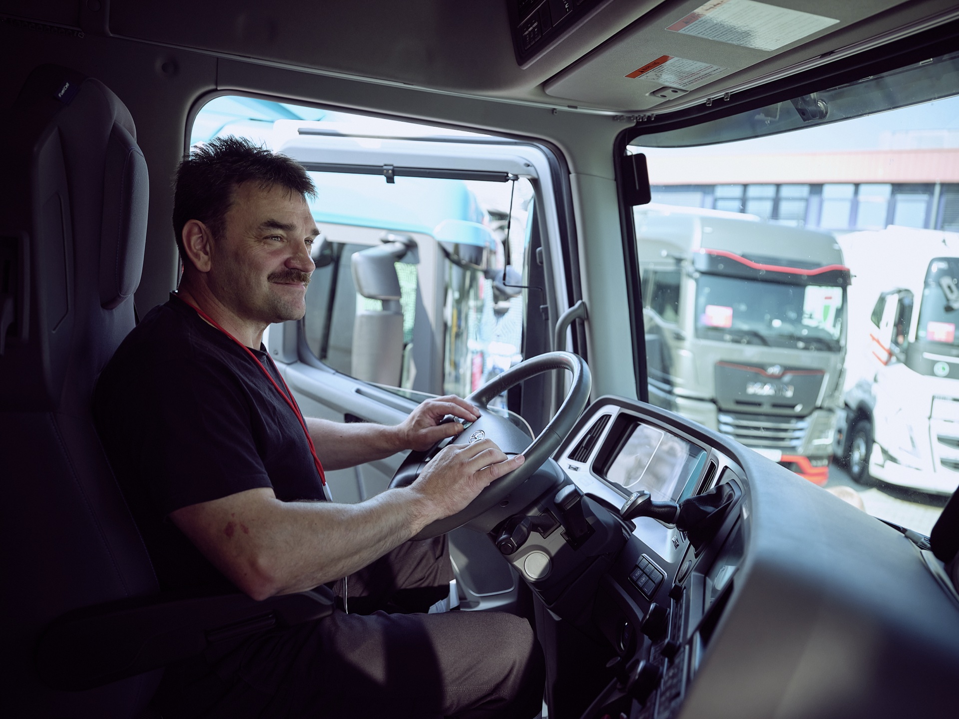 Partner truck at eTruckathon